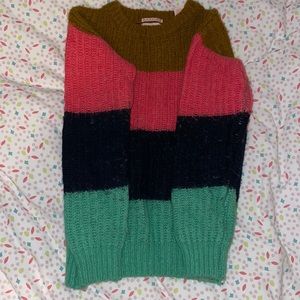 Scotch & soda knit sweater multi color